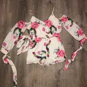 Fashion Nova Shorts Jump Suit